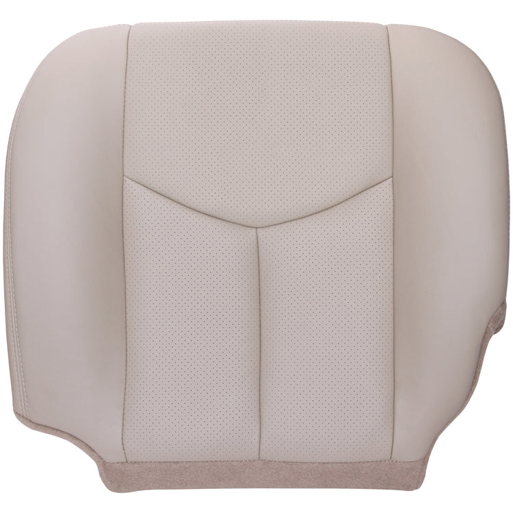 2003 - 2006 Cadillac Escalade EXT Platinum Driver Bottom Cover - Shale with GM Micro Perf - Leather/Vinyl