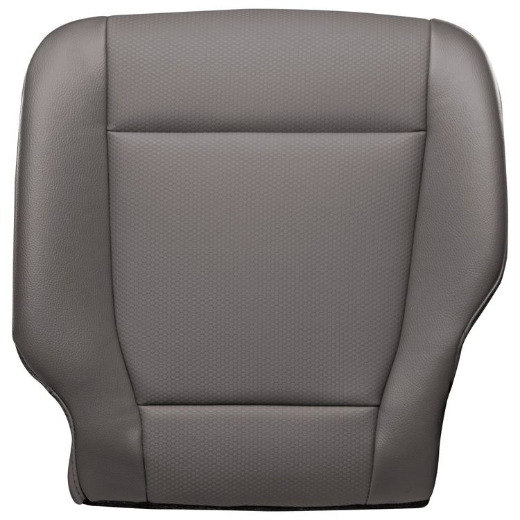 2015 - 2020 Ford F150 XL - Extended Cab - Front Row Driver Side - Bottom Seat Cover - Material Config OEM All Vinyl - Medium Earth Gray