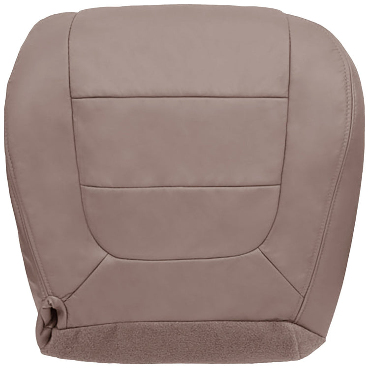 2002 - 2003 Ford F150 Lariat Super Crew - Passenger Bottom Cover Bucket Seat - Medium Parchment - All Vinyl - P5