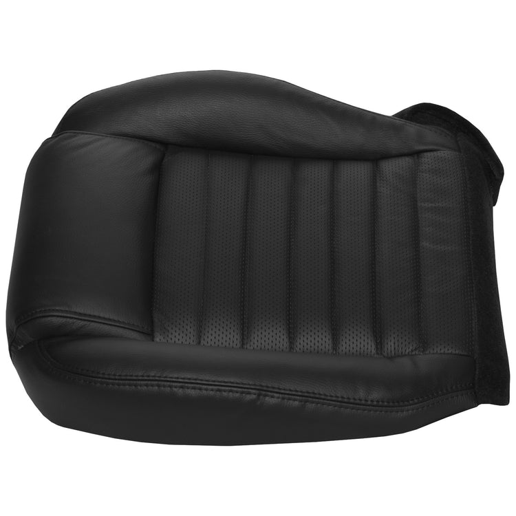 2005 - 2009 Ford Mustang GT Driver Bottom Cover with Aberdeen Perf - Charcoal Black - Leather/Vinyl