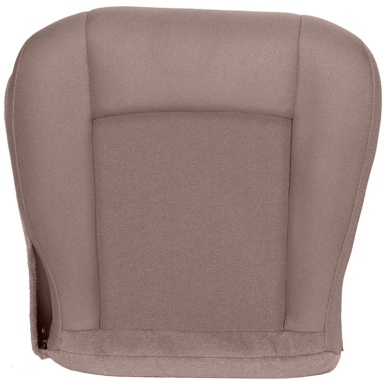 2009 - 2014 Ford Econoline E250 - Front Bucket Seat - Passenger Side Bottom Cover - Medium Pebble Cloth - Mortar (Grain/Texture)