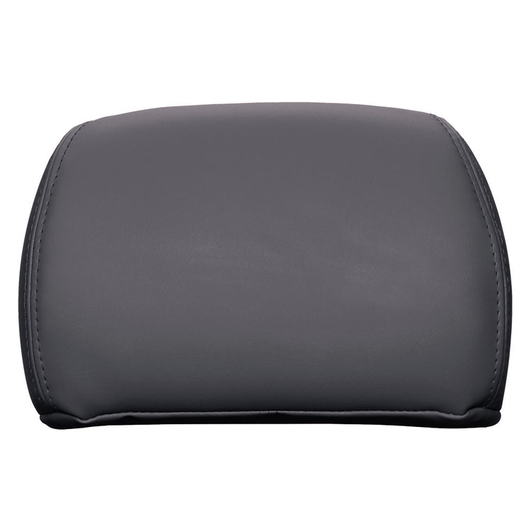 2000 - 2002 GMC Sierra 2500 Regular Cab - Passenger Headrest Cover - Graphite - All Vinyl - Forward Tilting