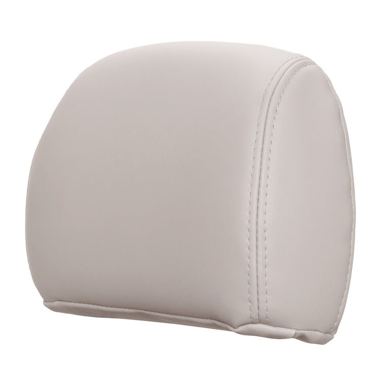 2000 - 2002 GMC Yukon XL - Driver Headrest Cover - Shale with Medium Neutral Carpet - All Vinyl - Forward Tilting