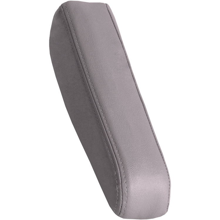 2000 - 2002 GMC Sierra 1500 Regular Cab - Driver Armrest Cover - Medium Dark Pewter - OEM Material Config. Leather/Vinyl