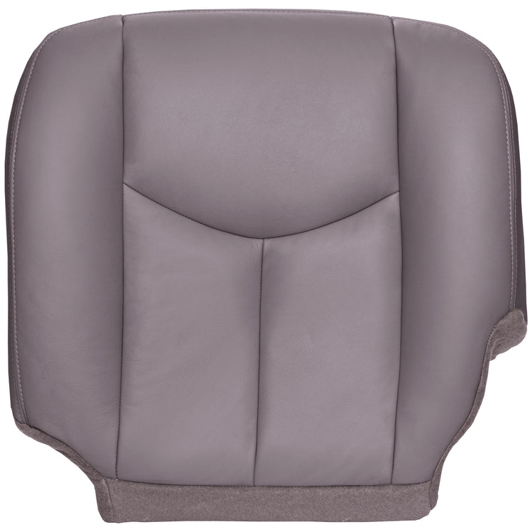 2003 - 2006 Chevrolet Silverado Extended Cab - Driver Bottom Cover - Medium Dark Pewter - OEM Material Config. Leather/Vinyl