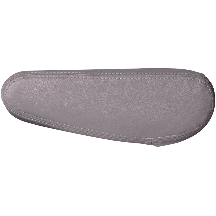 2000 - 2002 GMC Sierra 1500 Regular Cab - Passenger Armrest Cover - Medium Dark Pewter - OEM Material Config. Leather/Vinyl