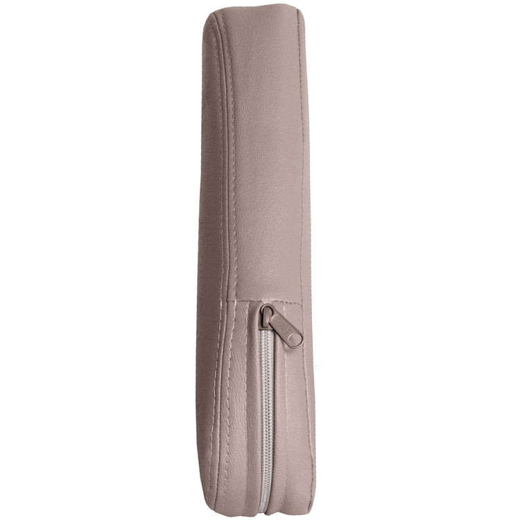 2000 - 2002 GMC Sierra 1500 Regular Cab - Driver Armrest Cover - Medium Neutral - OEM Material Config. Leather/Vinyl