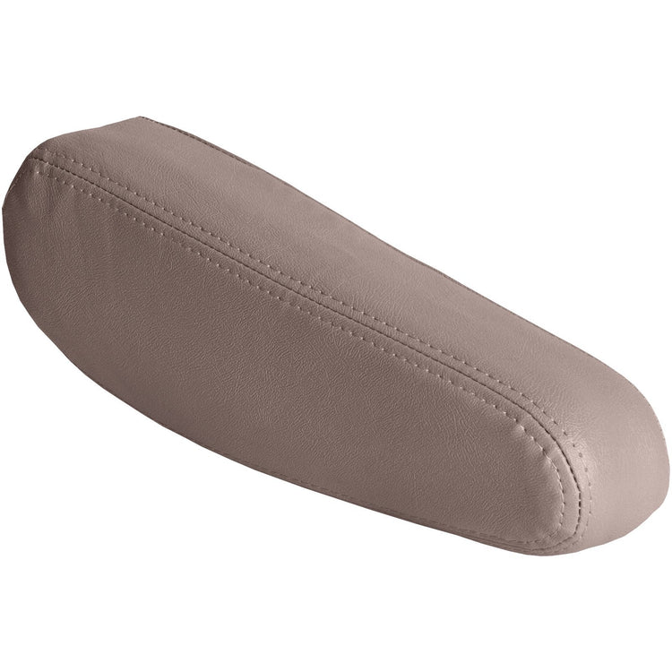 2000 - 2002 GMC Sierra 1500 Regular Cab - Driver Armrest Cover - Medium Neutral - OEM Material Config. Leather/Vinyl