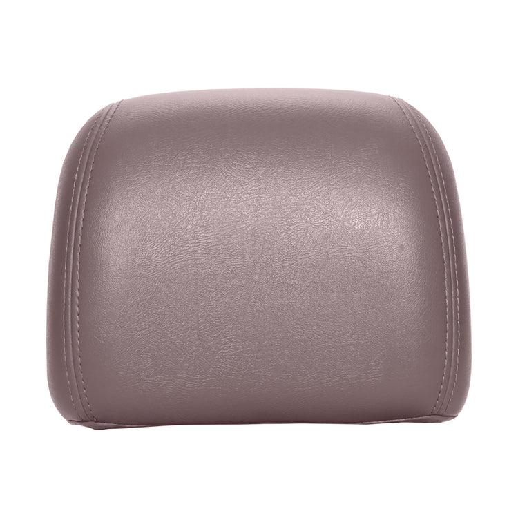 2003 - 2006 GMC Yukon Denali - Driver Side Adjustable / Forward Tilting Headrest Cover - Medium Neutral All Vinyl