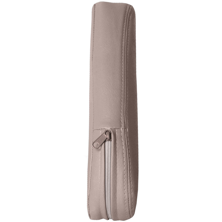 2001 - 2002 GMC Sierra 3500 Extended Cab - Passenger Armrest Cover - Medium Neutral - OEM Material Config. Leather/Vinyl