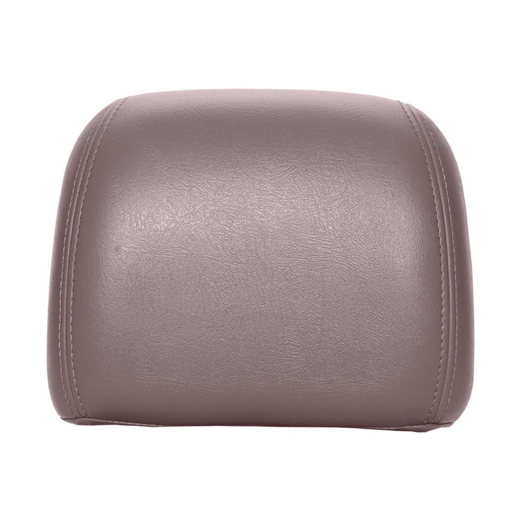 2005 - 2006 GMC Sierra Denali Crew Cab - Passenger Side Adjustable / Forward Tilting Headrest Cover - Medium Neutral All Vinyl