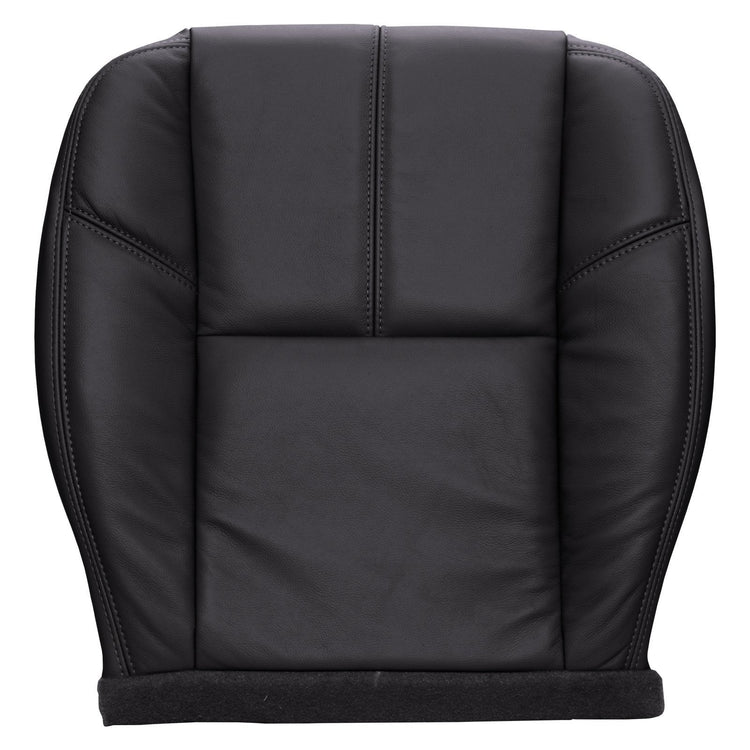 2008 - 2013 GMC Sierra Regular Cab Driver Bottom Cover - Ebony - OEM Material Config. Leather/Vinyl