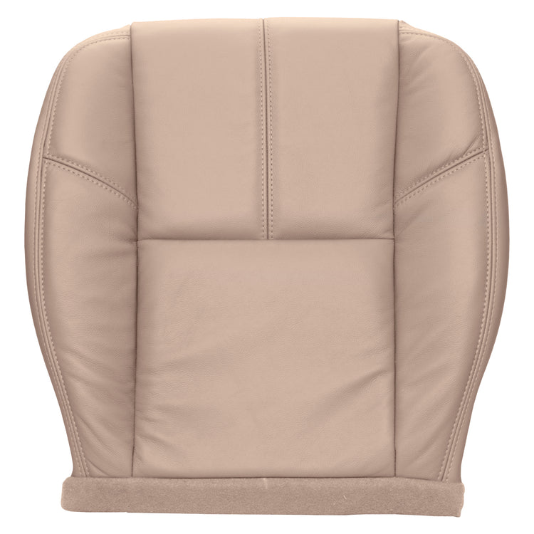 2008 - 2013 GMC Sierra Regular Cab Passenger Bottom Cover - Light Cashmere - OEM Material Config. Leather/Vinyl