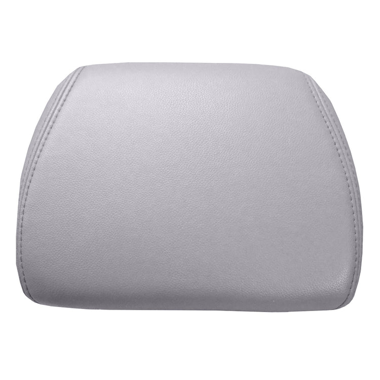 2008 - 2009 GMC Sierra Regular Cab Driver Headrest Cover - Light Titanium - All Vinyl