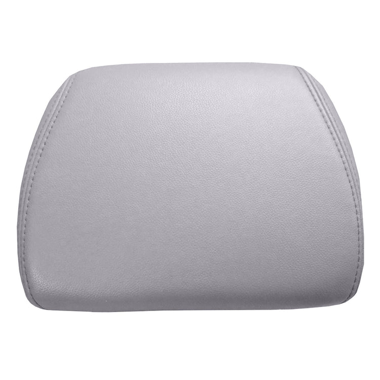 2010 - 2013 GMC Sierra Extended Cab Passenger Headrest Cover for Seat with Side Impact Airbag - Light Titanium - All Vinyl