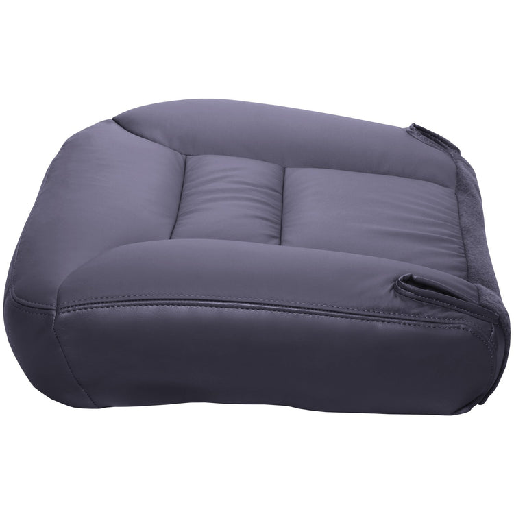 1999 - 2000 (Old Body Style) Chevrolet Silverado 3500 Regular Cab - Driver Bottom Cover Bucket Seat - Navy - All Vinyl