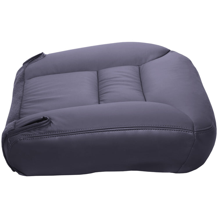 1996 - 1998 Chevrolet Silverado / GMC Sierra - Front Row Bucket Seats, Passenger Side Bottom Seat Cover, Navy All Vinyl