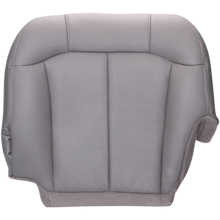 1999 Chevrolet Silverado 1500 - Front Driver Bottom Seat Cover, Medium Dark Pewter All Vinyl