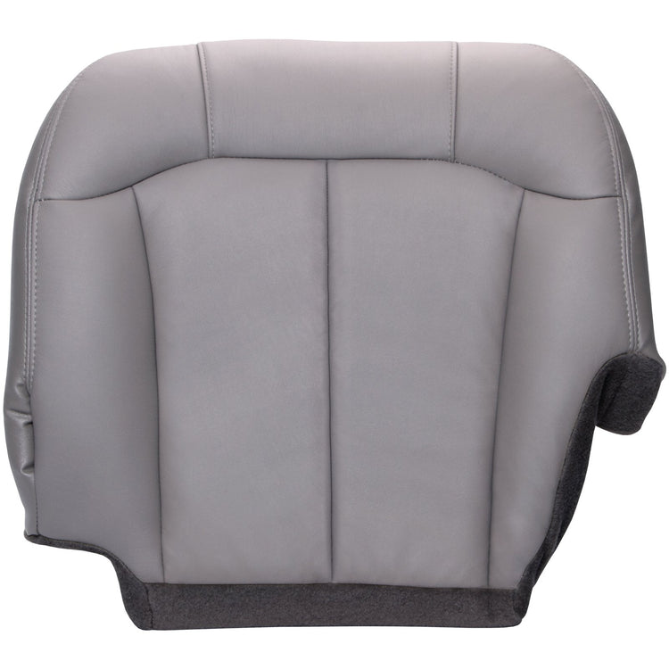 1999 Chevrolet Silverado 1500 - Front Driver 40 Portion Bottom Seat Cover, Medium Dark Pewter withGraphite Carpet All Vinyl