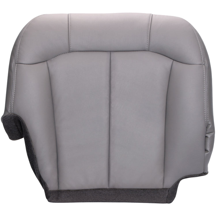 1999 Chevrolet Silverado 2500 - Front Passenger 40 Portion Bottom Seat Cover, Medium Dark Pewter withGraphite Carpet All Vinyl