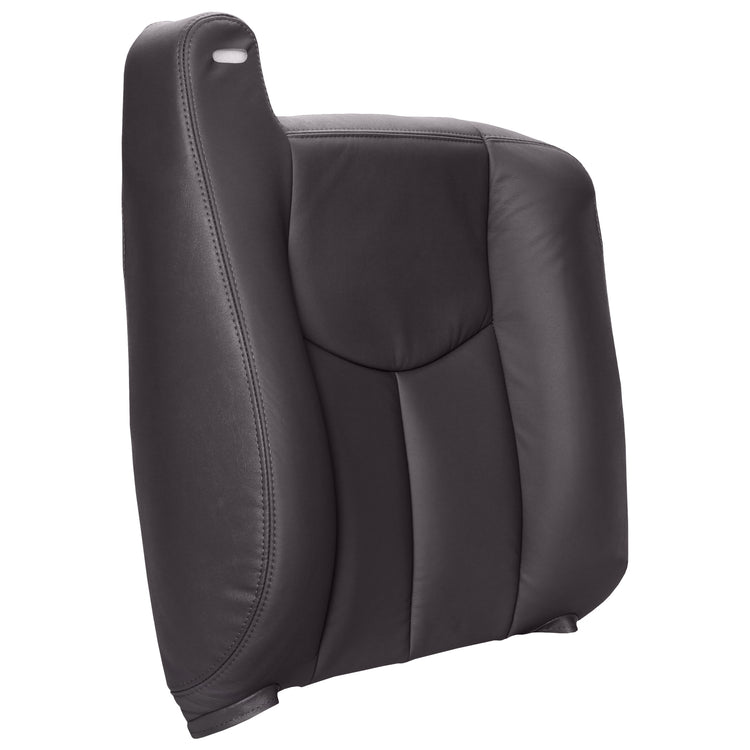 2003 - 2006 GMC Sierra Extended Cab - Passenger Top Cover With Child Restraints - Very Dark Pewter - Leather/Vinyl