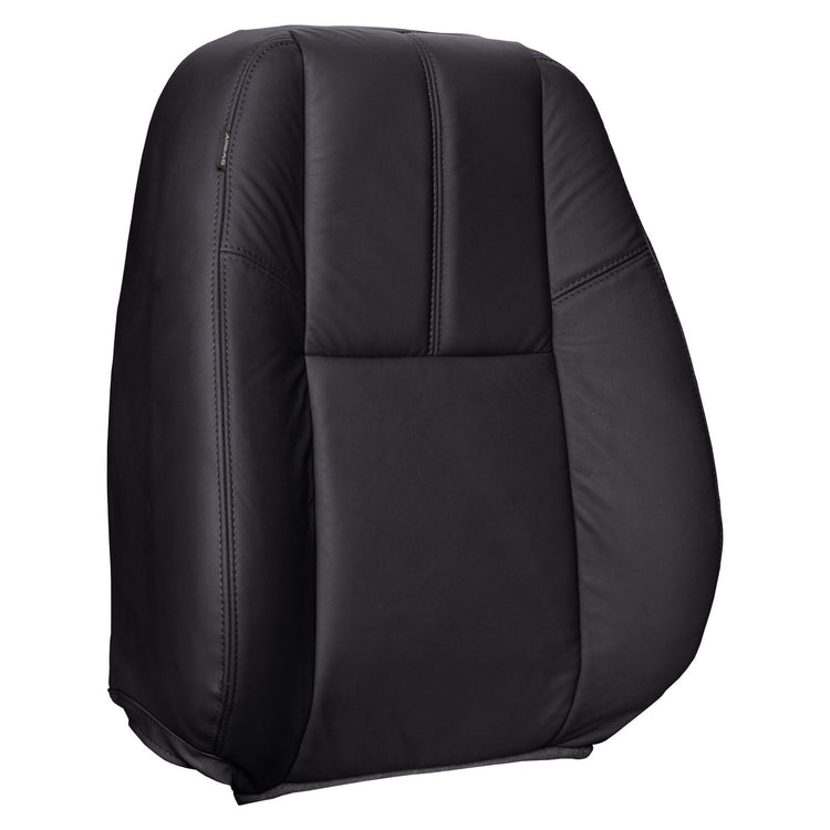 2010 - 2014 Chevrolet Silverado 2500 , 3500 Regular Cab Passenger Top Cover with Side Impact Airbags - Ebony - OEM Material Config. Leather/Vinyl