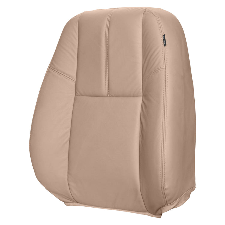 2010 - 2013 GMC Sierra Regular Cab Driver Top Cover with Side Impact Airbag - Light Cashmere - OEM Material Config. Leather/Vinyl