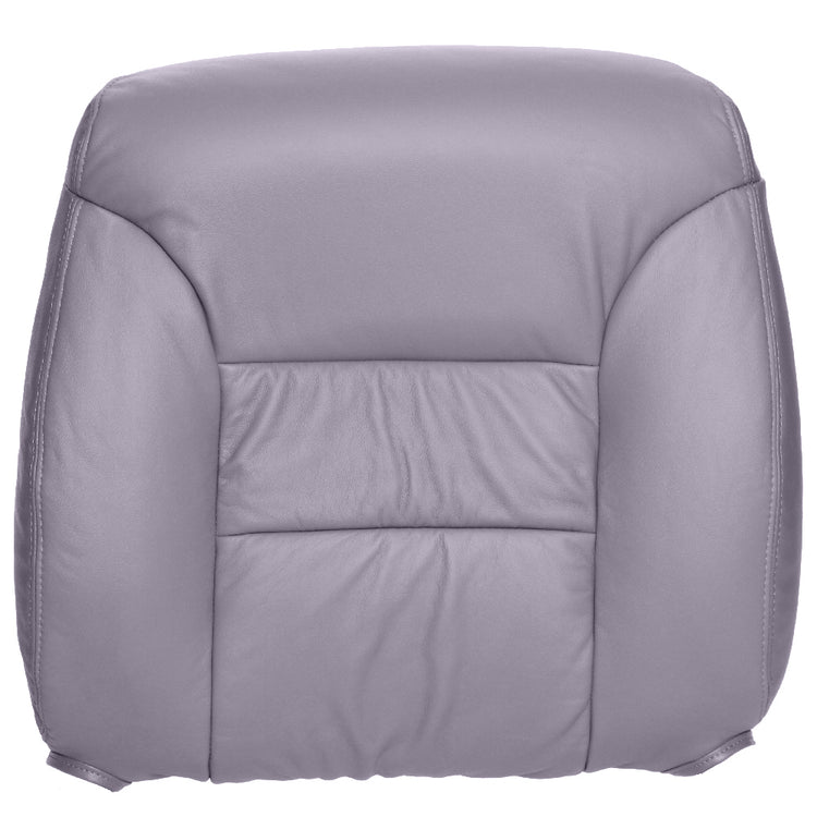 1996 - 1998 Chevrolet Silverado / GMC Sierra - 60/40 Seat Configuraton Driver Side Top Seat Cover, Medium Gray, All Vinyl