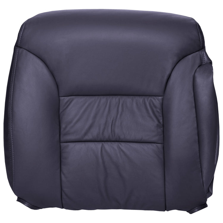 1999 - 2000 (Old Body Style) Chevrolet Silverado 3500 Extended Cab - Passenger Top Cover Bucket Seats - Navy - All Vinyl and All Vinyl with A Vinyl Pocket on Back