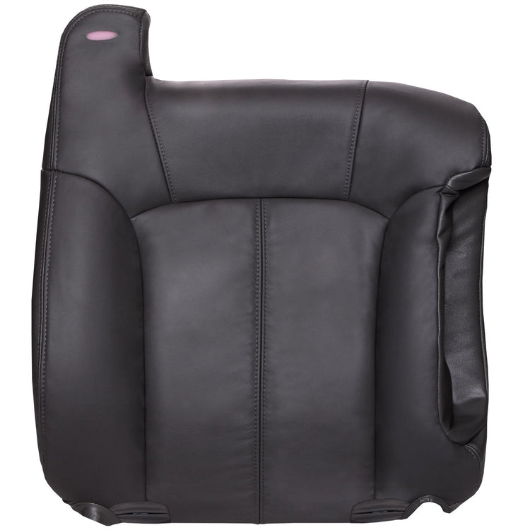 2000 - 2002 GMC Sierra 2500 Regular Cab - Passenger Top Cover with Child Restraints - Graphite - Leather/Vinyl - P1CH