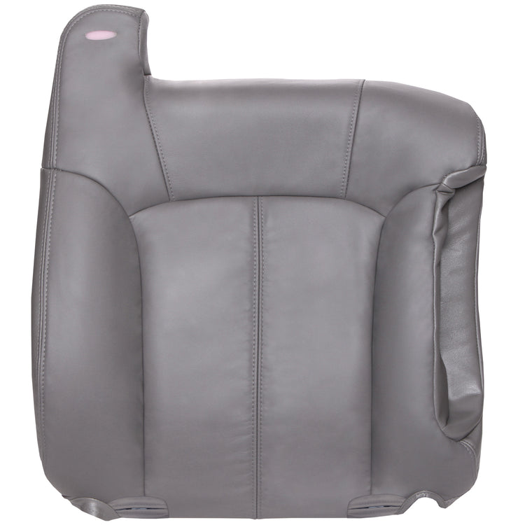 2000 - 2002 GMC Sierra 2500 Regular Cab - Passenger Top Cover with Child Restraints - Medium Dark Pewter - Leather/Vinyl - P1CH