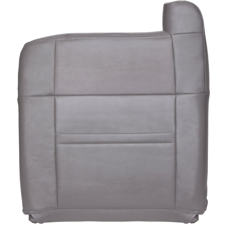 2000 - 2002 GMC Sierra 2500 Regular Cab - Passenger Top Cover with Child Restraints - Medium Dark Pewter - Leather/Vinyl - P1CH