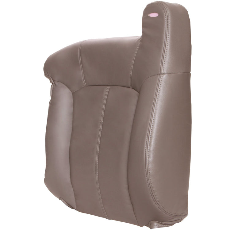 2000 - 2002 GMC Sierra 1500 Extended Cab - Driver Top Cover - Medium Neutral - Leather/Vinyl - P1CH