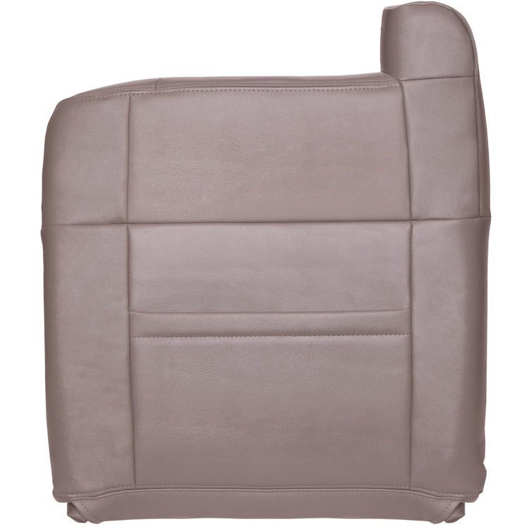 2000 - 2002 GMC Sierra 1500 Extended Cab - Passenger Top Cover with Child Restraints - Medium Neutral - Leather/Vinyl - P2GM