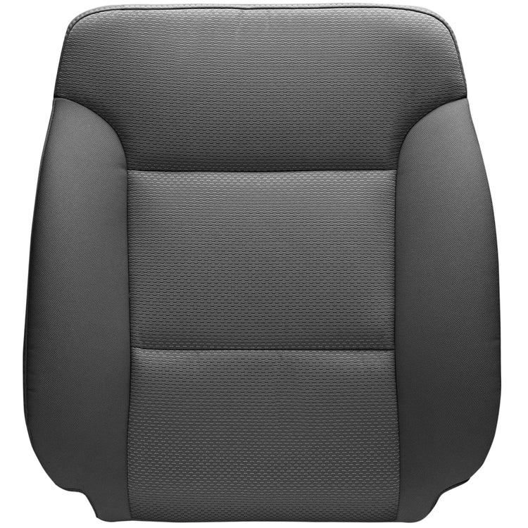 2016-2018 Chevrolet Silverado LT - Front Row Passenger Side Top Cover with Airbag - Dark Ash Gray OEM Cloth