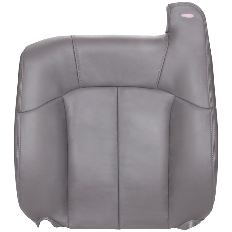 1999 GMC Sierra 2500 - Front Driver 40 Portion Top Cover, Medium Dark Pewter OEM Material Config. Leather/Vinyl