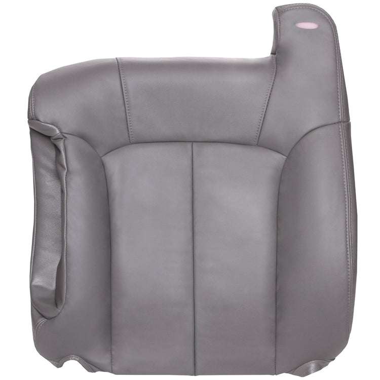 1999 Chevrolet Silverado 1500 - Front Driver Top Cover, Medium Dark Pewter OEM Material Config. Leather/Vinyl