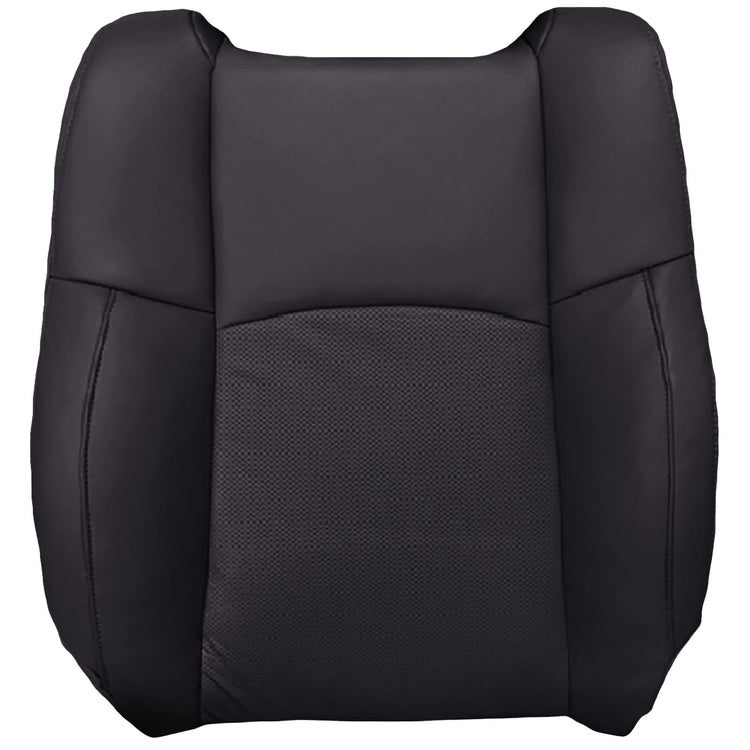 2009-2010 Dodge Ram 1500 Laramie Crew Cab, Front Row Passenger Top Cover, Dark Slate Leather/Vinyl with Perforated Inserts