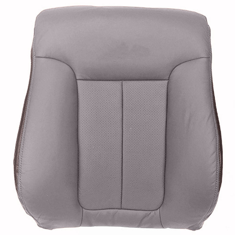 2009 - 2010 Ford F150 Platinum Supercrew Cab - Driver Side Top Cover - OEM Material Config. Leather/Vinyl - Medium Stone with Sienna Accent - with Perforated Inserts for Heated and Cooled Seats and Side Impact Airbag - P11