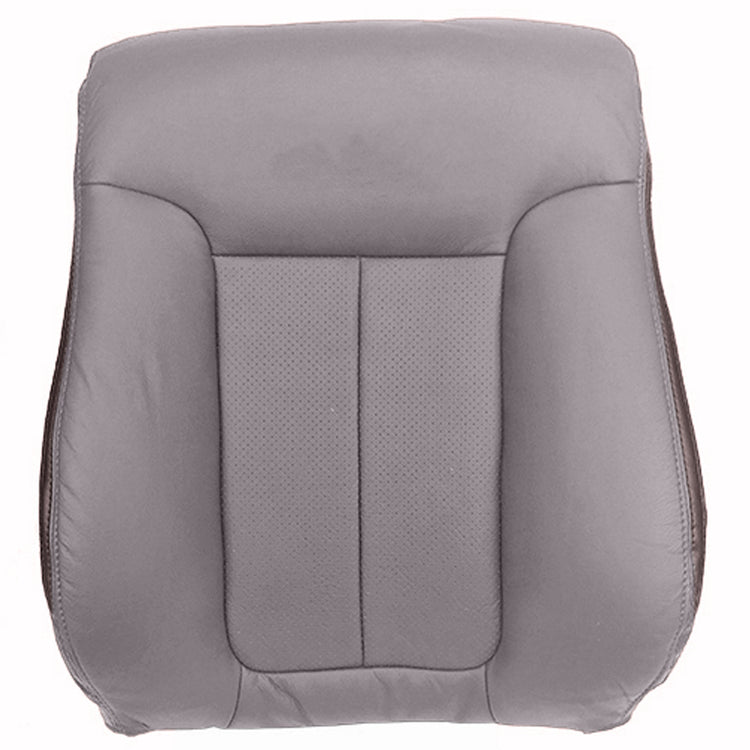 2009 - 2010 Ford F150 Platinum Supercrew Cab - Passenger Side Top Cover - OEM Material Config. Leather/Vinyl - Medium Stone with Sienna Accent - with Perforated Inserts for Heated and Cooled Seats and Side Impact Airbag - P11