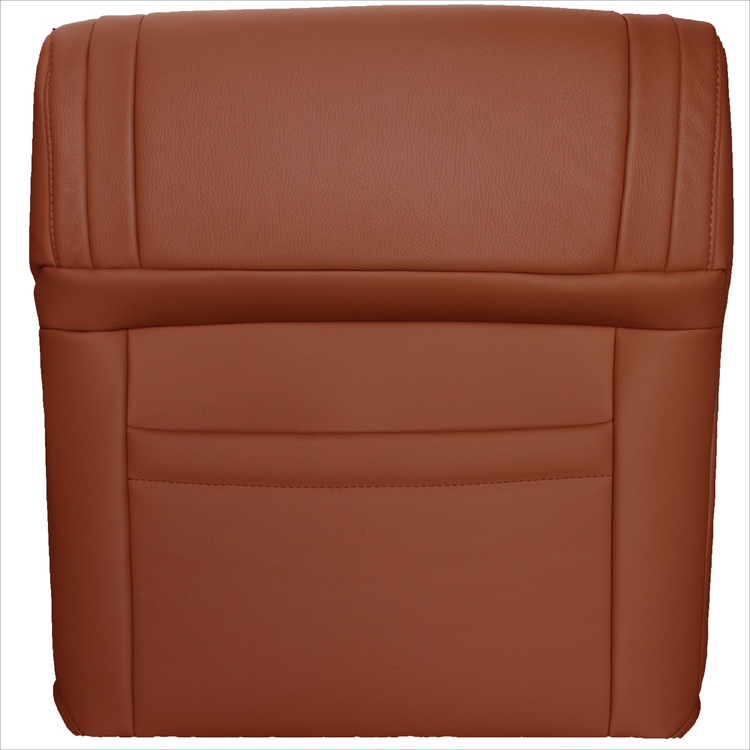 2008 - 2014 Toyota Sequoia Driver Side Top Cover - Red Rock - Leather/Vinyl - P1 (with Extra Seam)