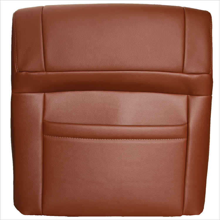 2008 - 2014 Toyota Sequoia Driver Side Top Cover - Red Rock - Leather/Vinyl - P2 (without Extra Seam)