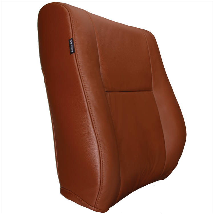 2007 - 2013 Toyota Tundra Passenger Side Top Cover - Red Rock - Leather/Vinyl - P2 (without Extra Seam)