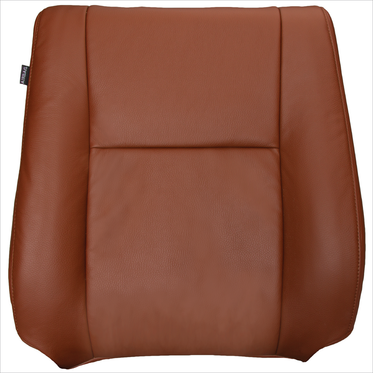 2007 - 2013 Toyota Tundra Passenger Side Top Cover - Red Rock - Leather/Vinyl - P2 (without Extra Seam)