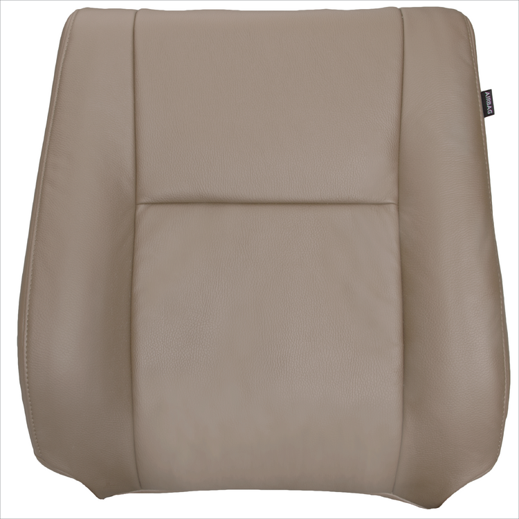 2007 - 2013 Toyota Tundra Driver Side Top Cover - Sand Beige - Leather/Vinyl - P2 (without Extra Seam)