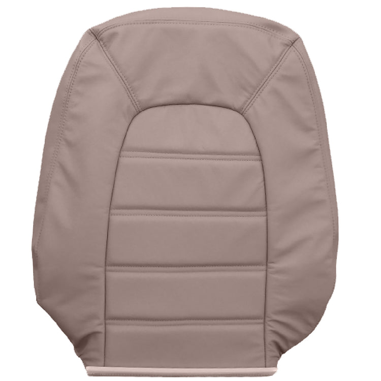 2002 - 2005 Ford Explorer XLT Passenger Side Low Back Top Cover - Medium Parchment - Leather/Vinyl