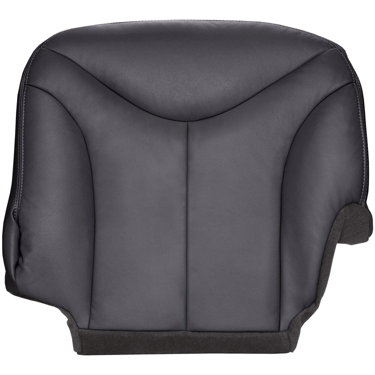 1999 GMC Sierra 2500 - Front Driver 40 Portion Bottom Seat Cover, Graphite OEM Material Config. Leather/Vinyl