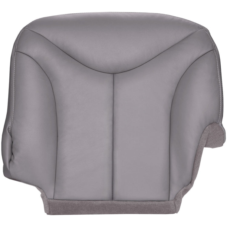 1999 GMC Sierra 2500 - Front Driver Bottom Seat Cover, Medium Dark Pewter All Vinyl