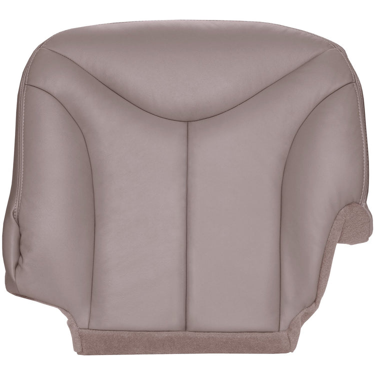 1999 GMC Sierra 1500 - Front Driver Bottom Seat Cover, Medium Neutral All Vinyl