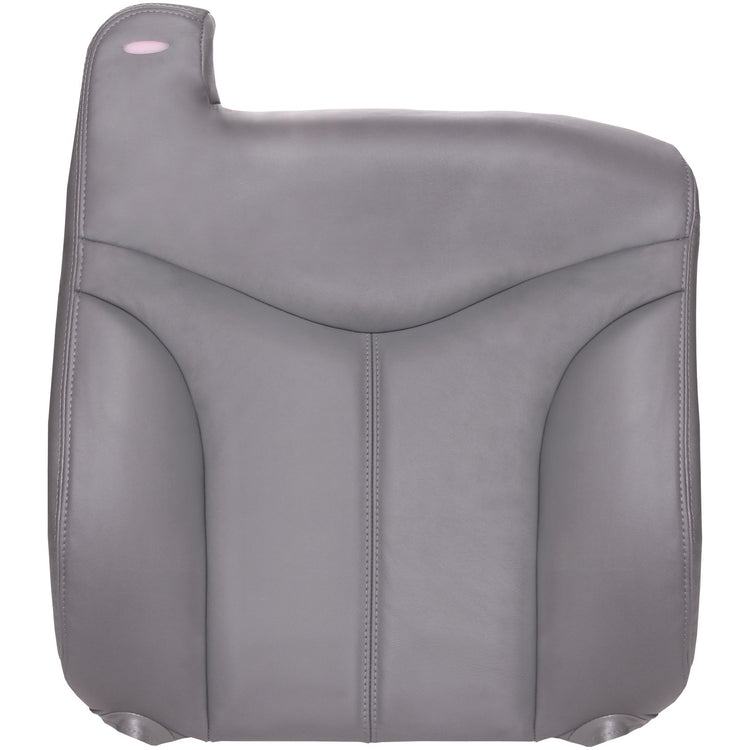 2000 - 2002 GMC Yukon XL - Passenger 40 Portion Top Cover - Medium Dark Pewter - Leather/Vinyl